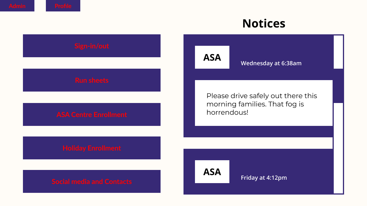 ASA Sign-In System